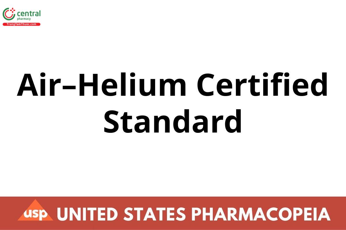 Air–Helium Certified Standard