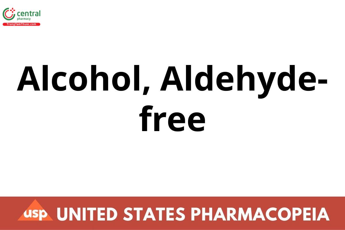 Alcohol, Aldehyde-free