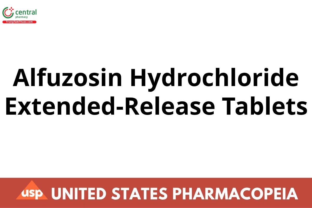 Alfuzosin Hydrochloride Extended-Release Tablets