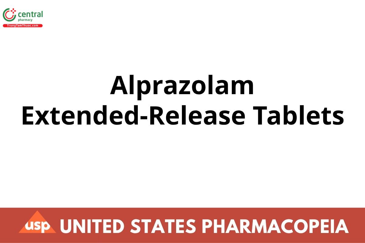 Alprazolam Extended-Release Tablets