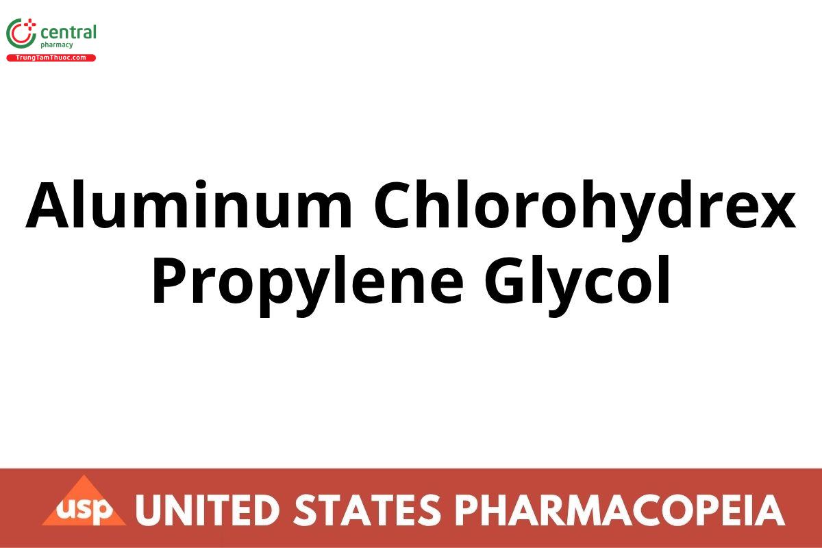 Aluminum Chlorohydrex Propylene Glycol