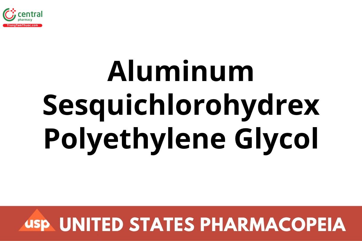 Aluminum Sesquichlorohydrex Polyethylene Glycol