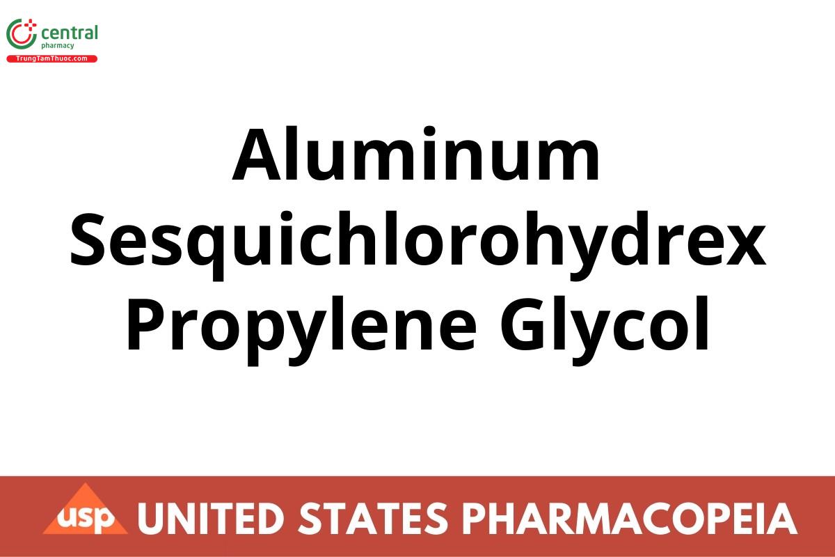 Aluminum Sesquichlorohydrex Propylene Glycol
