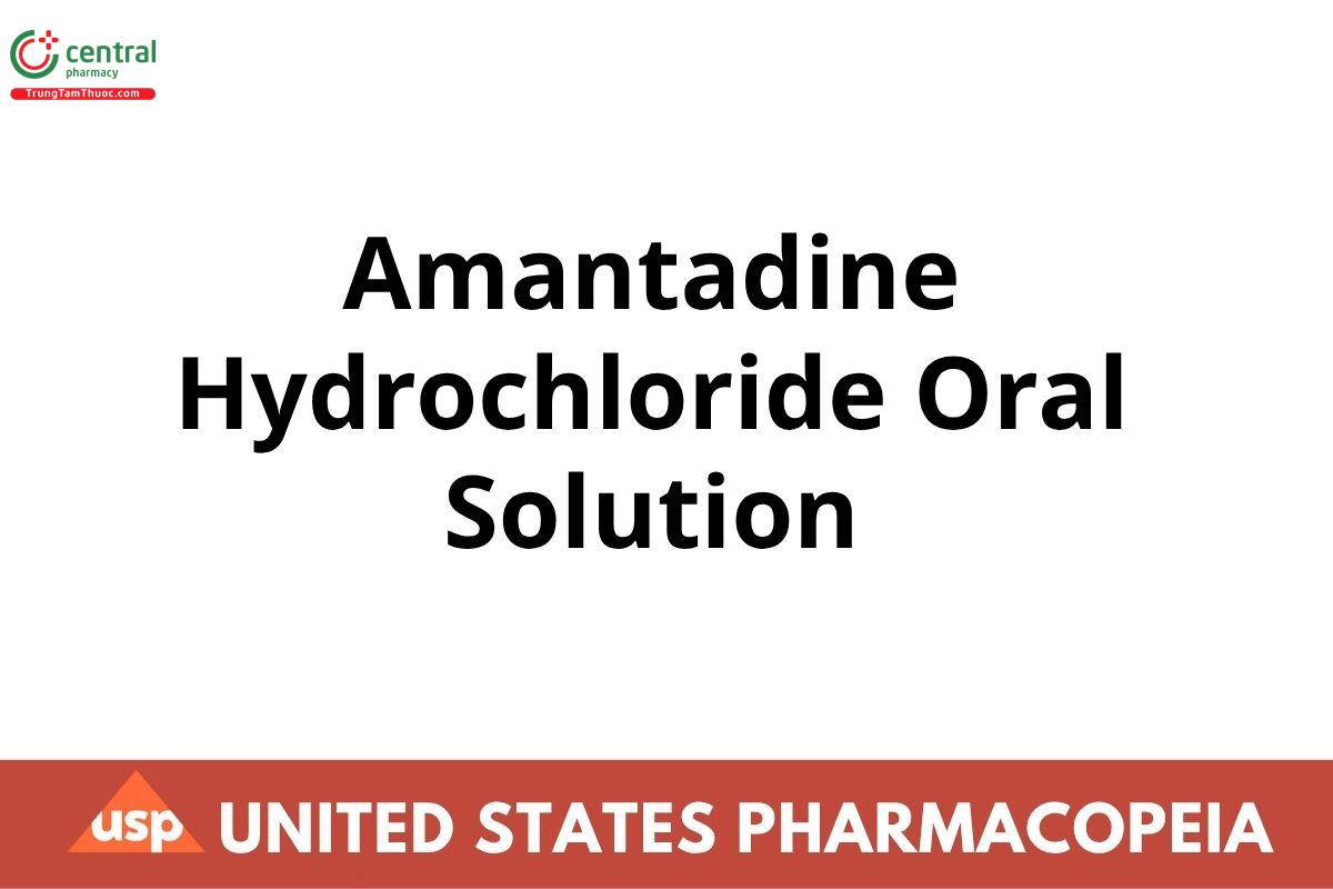 Amantadine Hydrochloride Oral Solution