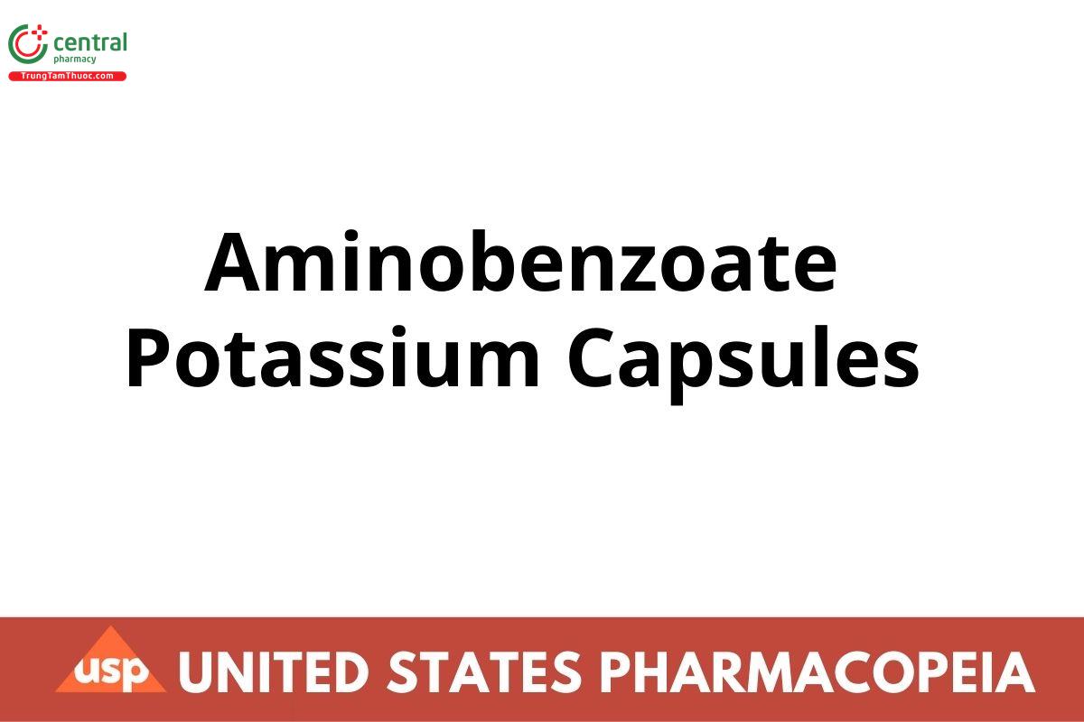 Aminobenzoate Potassium Capsules