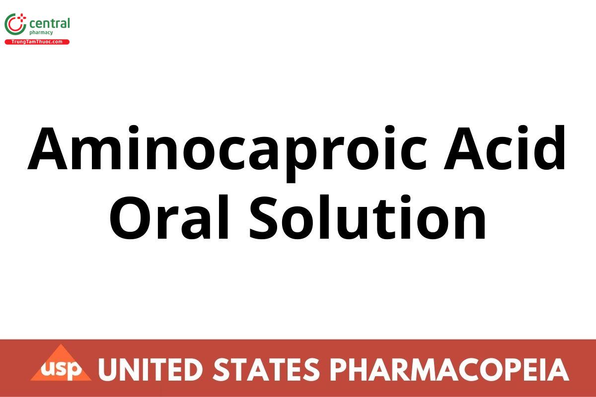 Aminocaproic Acid Oral Solution