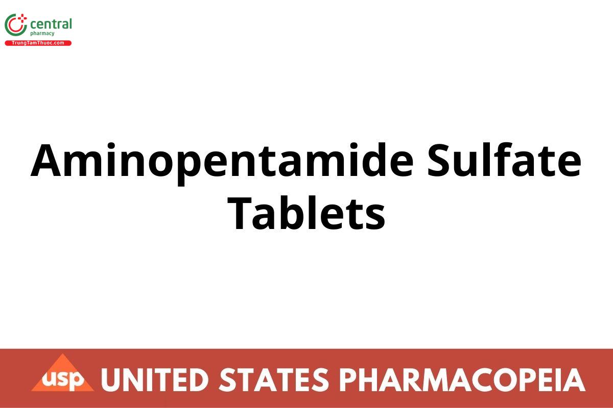 Aminopentamide Sulfate Tablets