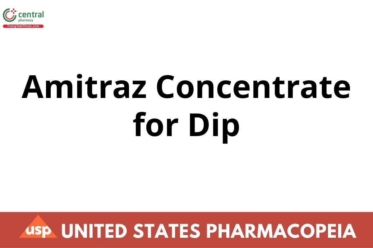 Amitraz Concentrate for Dip