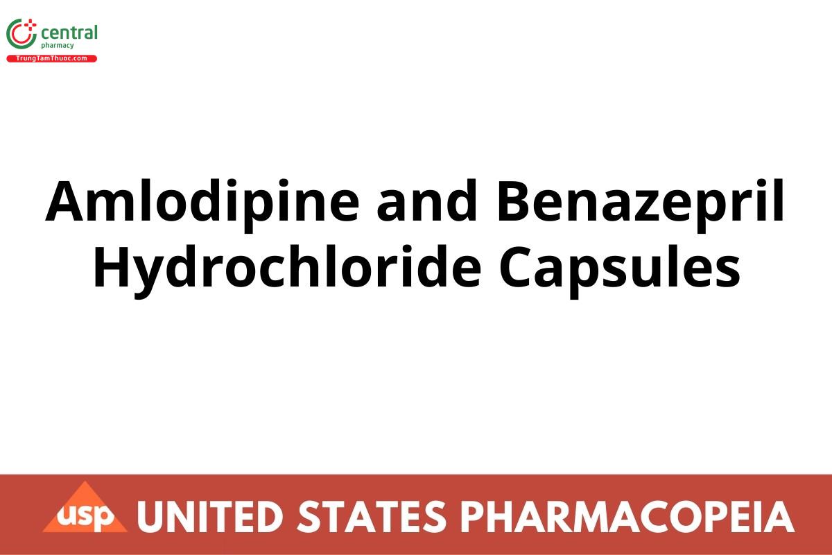 Amlodipine and Benazepril Hydrochloride Capsules