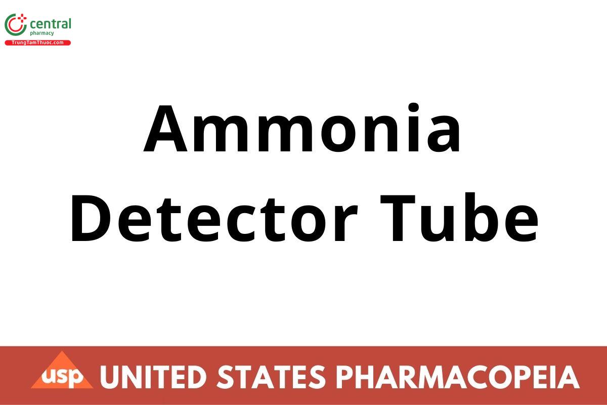 Ammonia Detector Tube