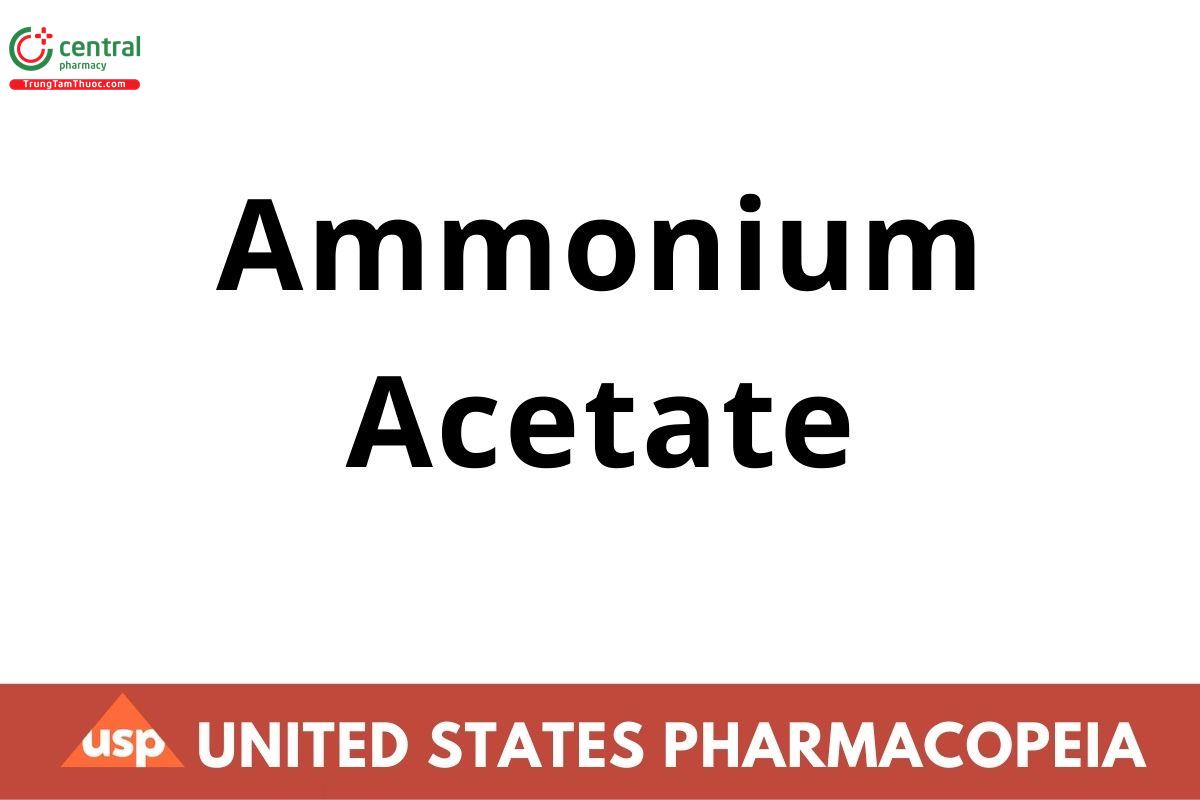 Ammonium Acetate