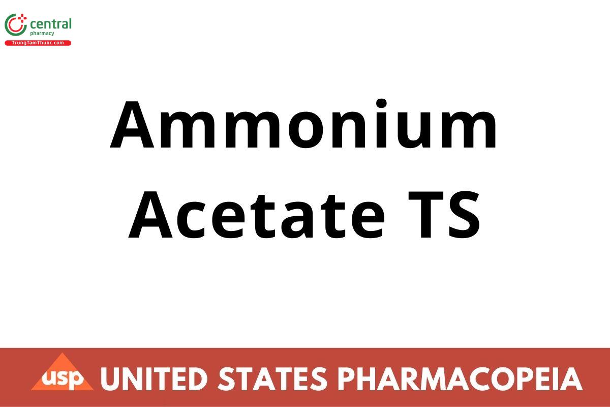 Ammonium Acetate TS