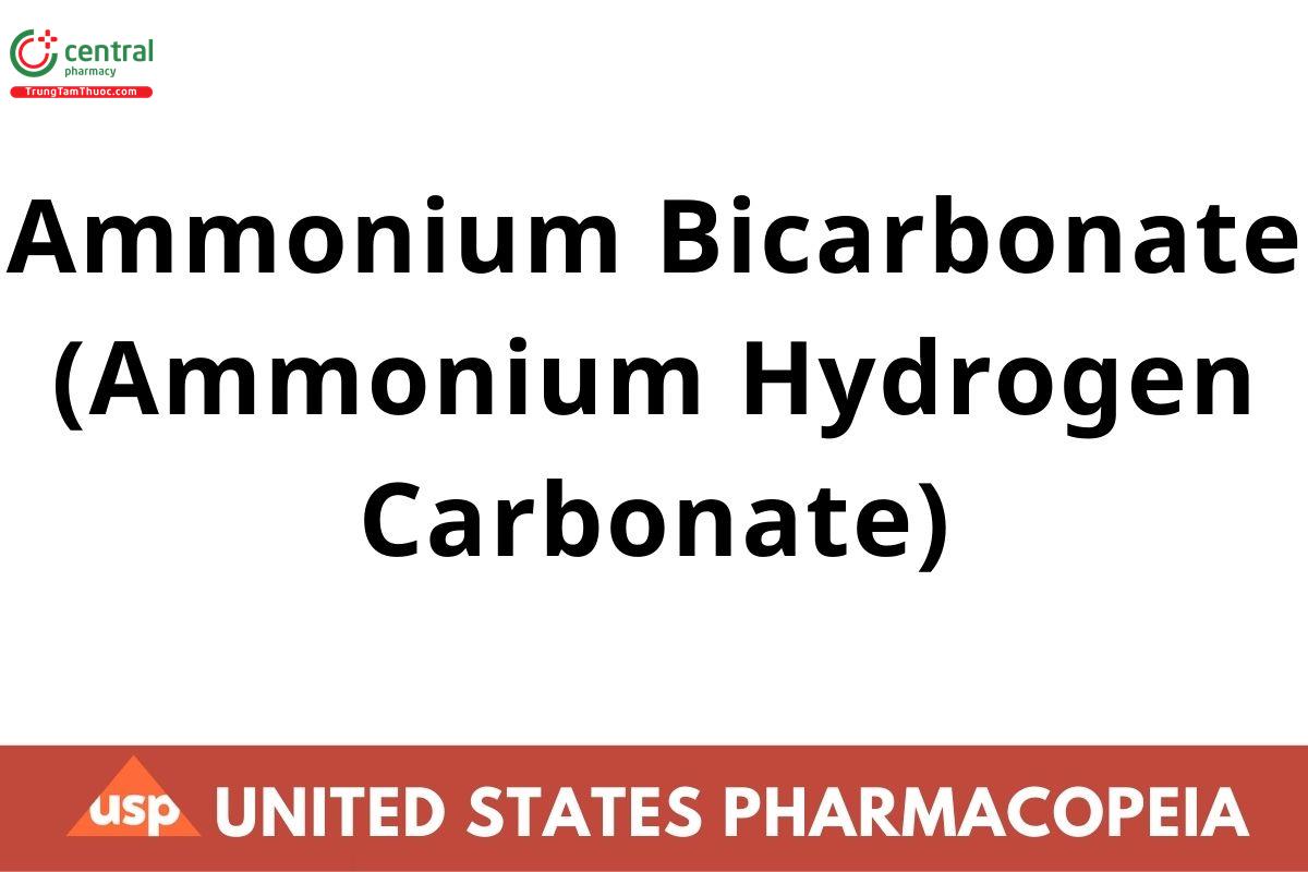 Ammonium Bicarbonate (Ammonium Hydrogen Carbonate)