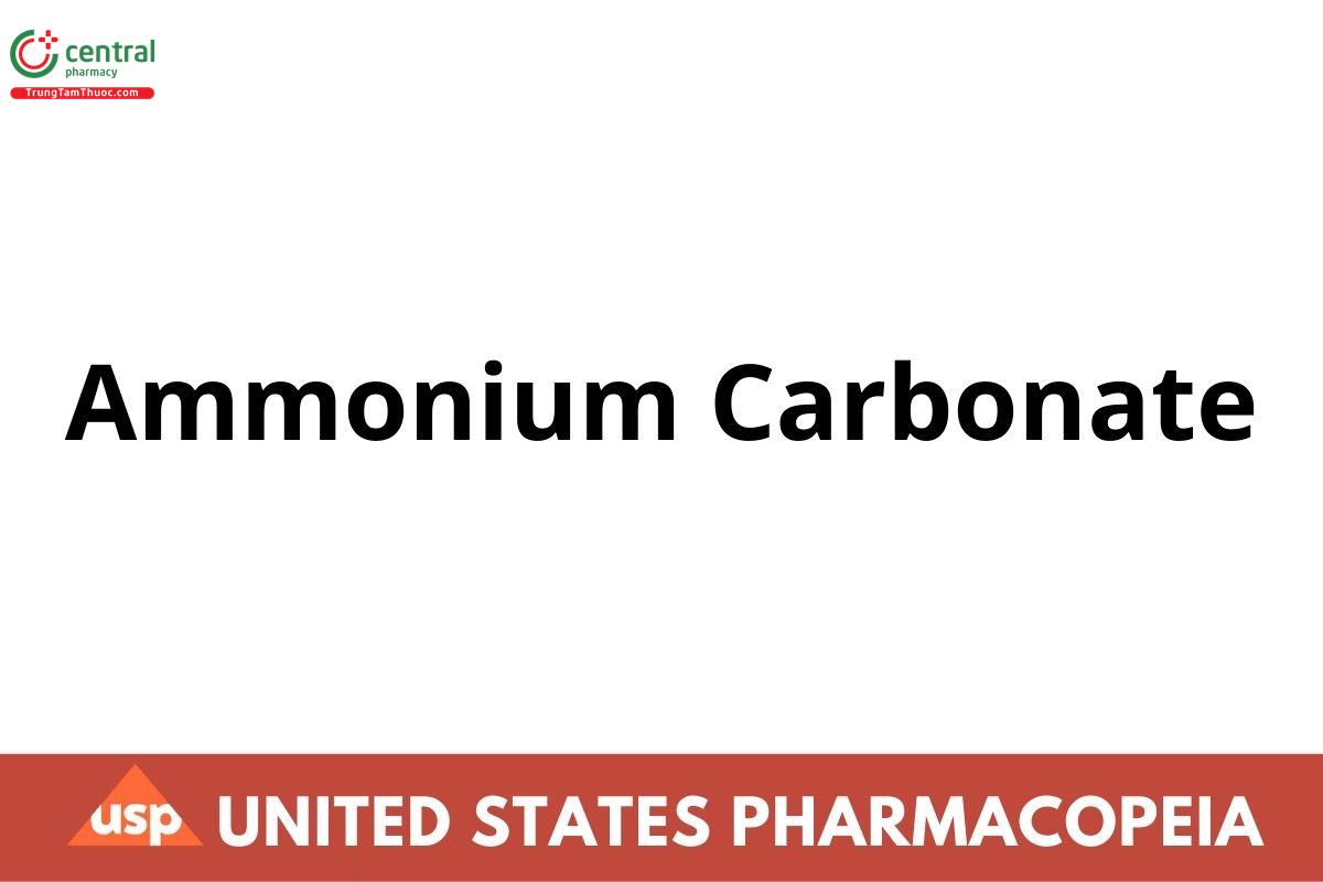 Ammonium Carbonate - Definition, Identification, Impurities - USP 2025