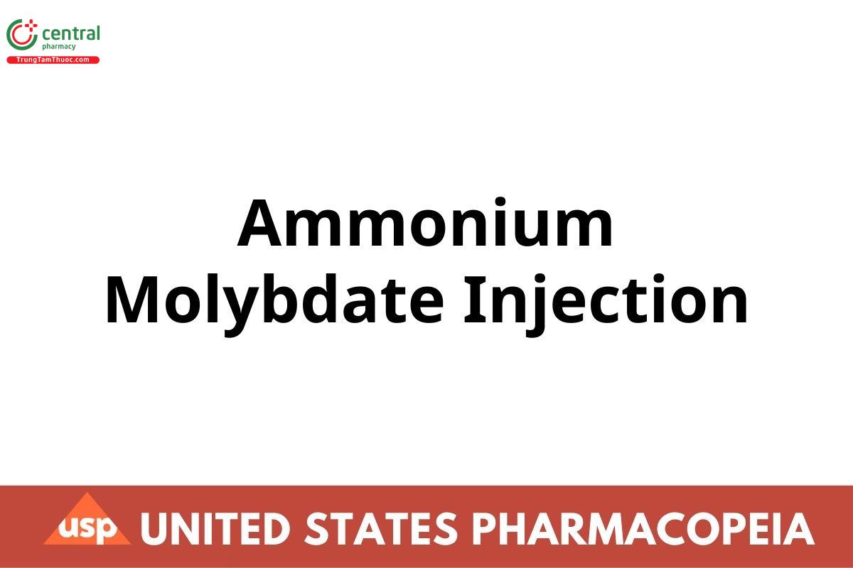 Ammonium Molybdate Injection