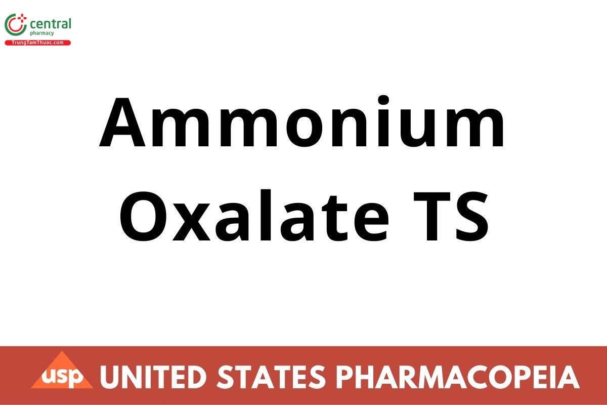 Ammonium Oxalate TS