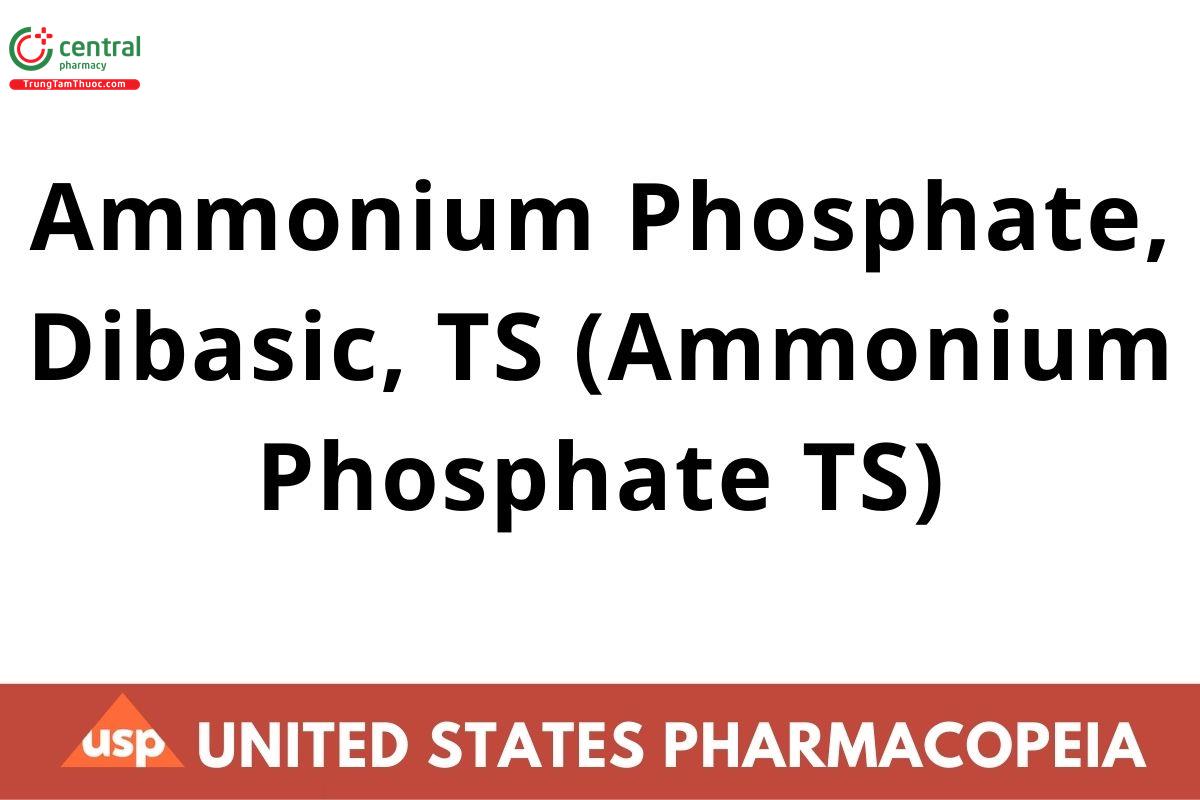 Ammonium Phosphate, Dibasic, TS (Ammonium Phosphate TS)