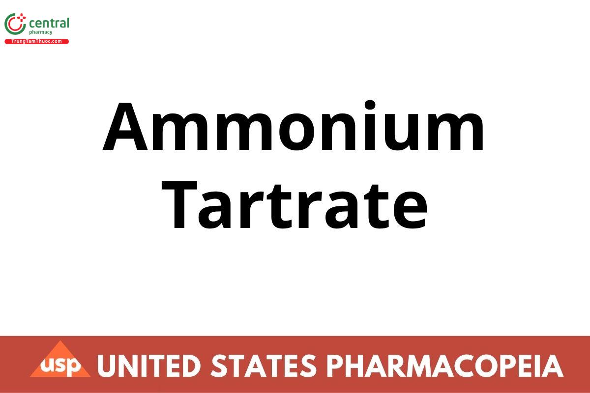Ammonium Tartrate