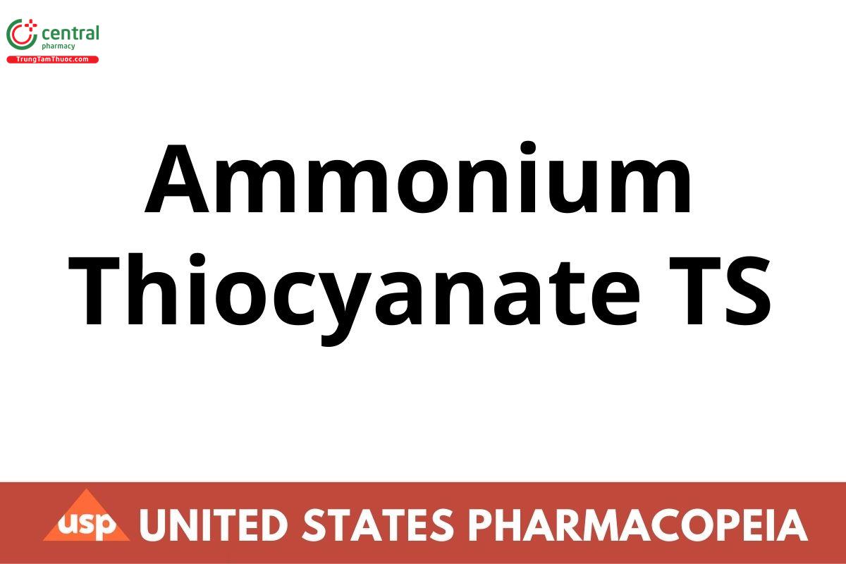 Ammonium Thiocyanate TS