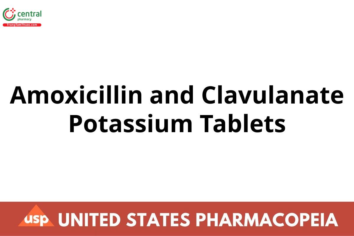 Amoxicillin and Clavulanate Potassium Tablets