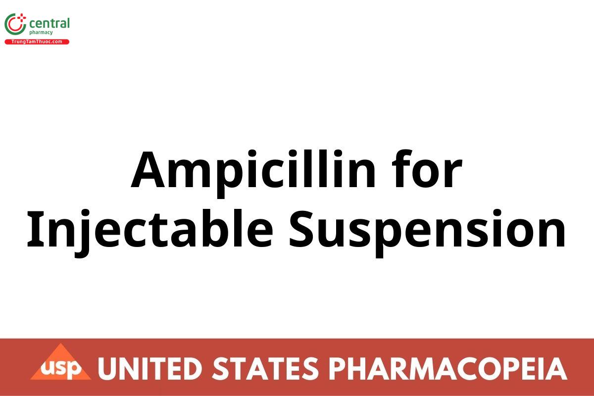 Ampicillin for Injectable Suspension