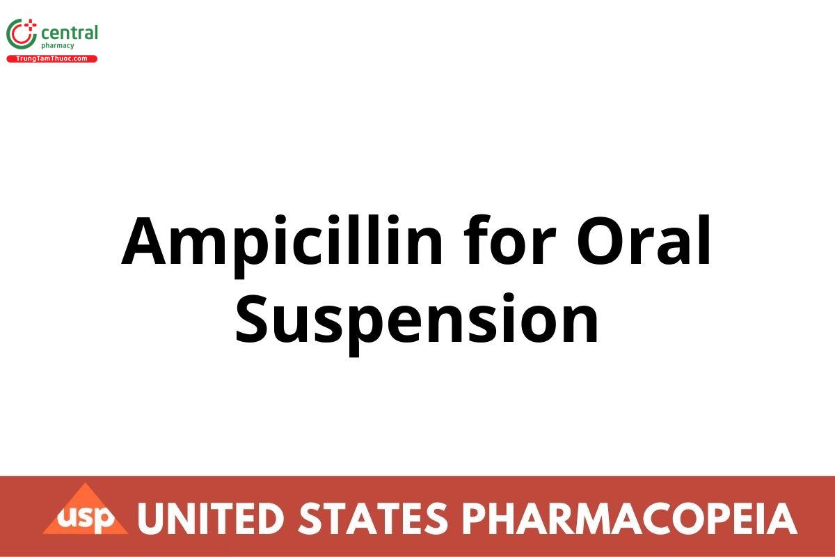 Ampicillin for Oral Suspension