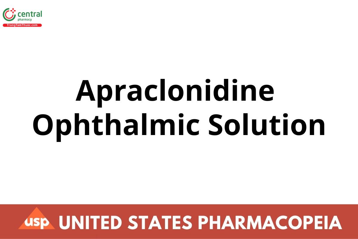Apraclonidine Ophthalmic Solution