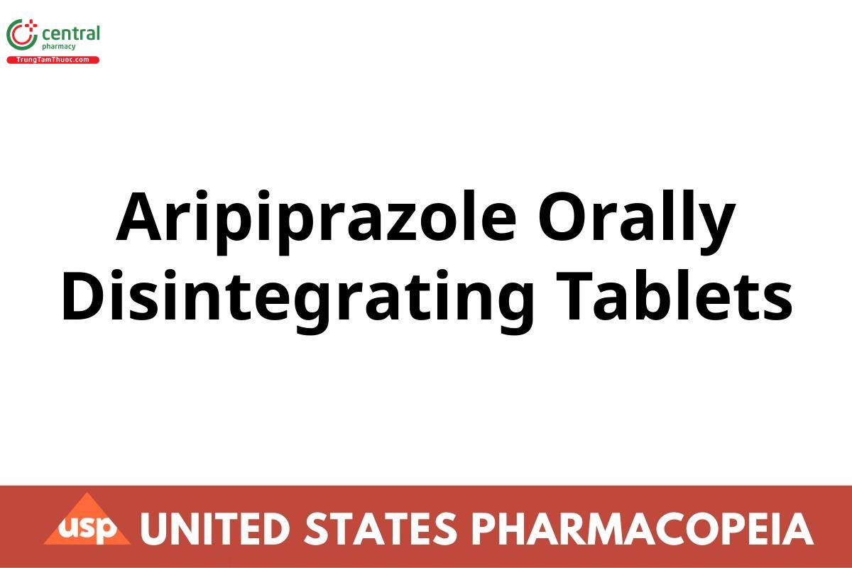Aripiprazole Orally Disintegrating Tablets