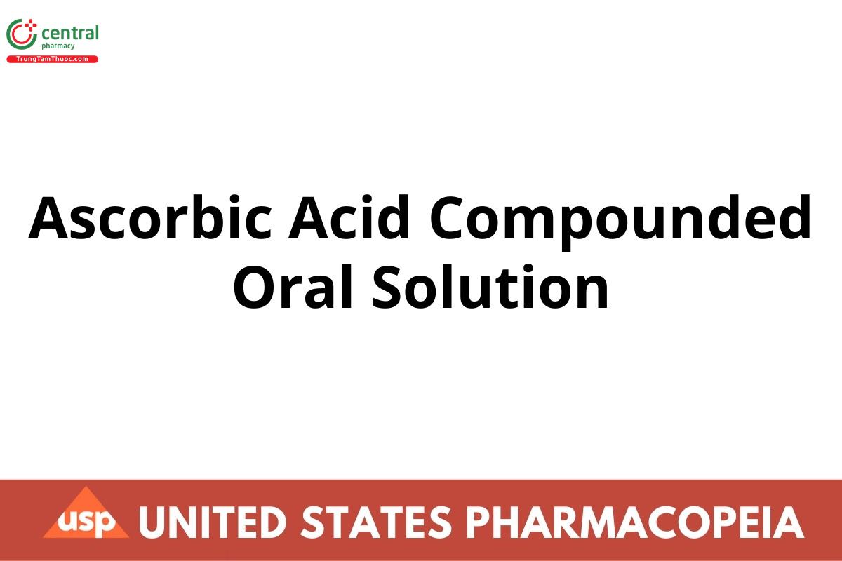 Ascorbic Acid Compounded Oral Solution