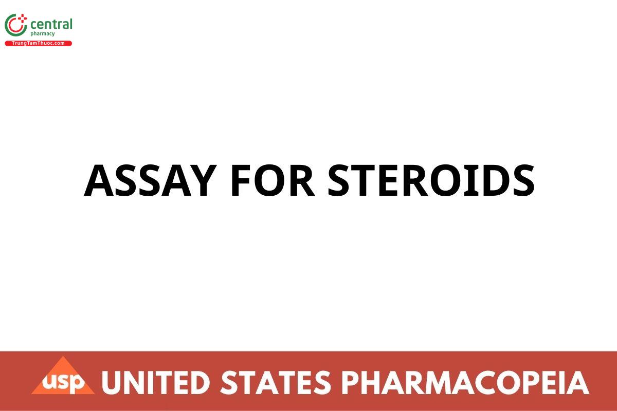 ASSAY FOR STEROIDS