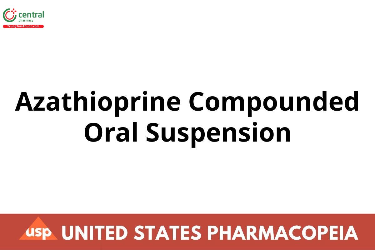 Azathioprine Compounded Oral Suspension