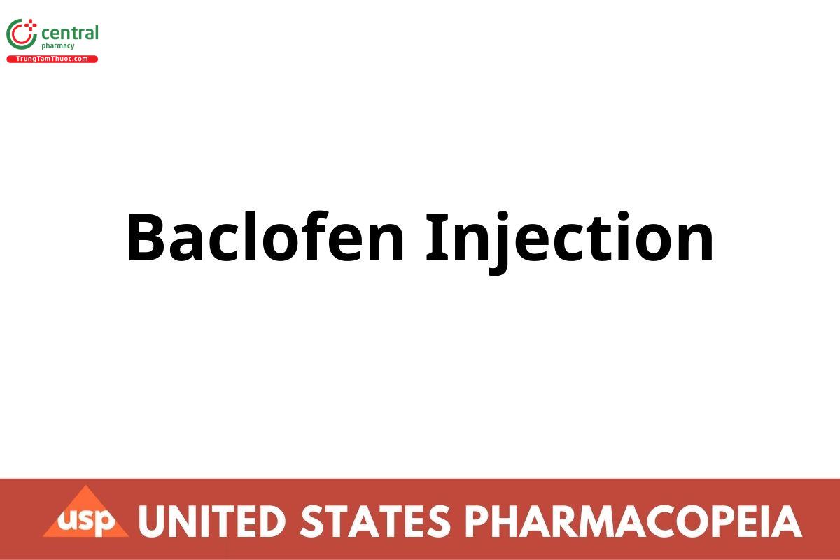 Baclofen Injection