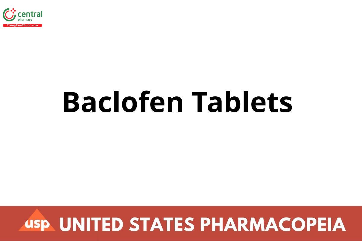 Baclofen Tablets