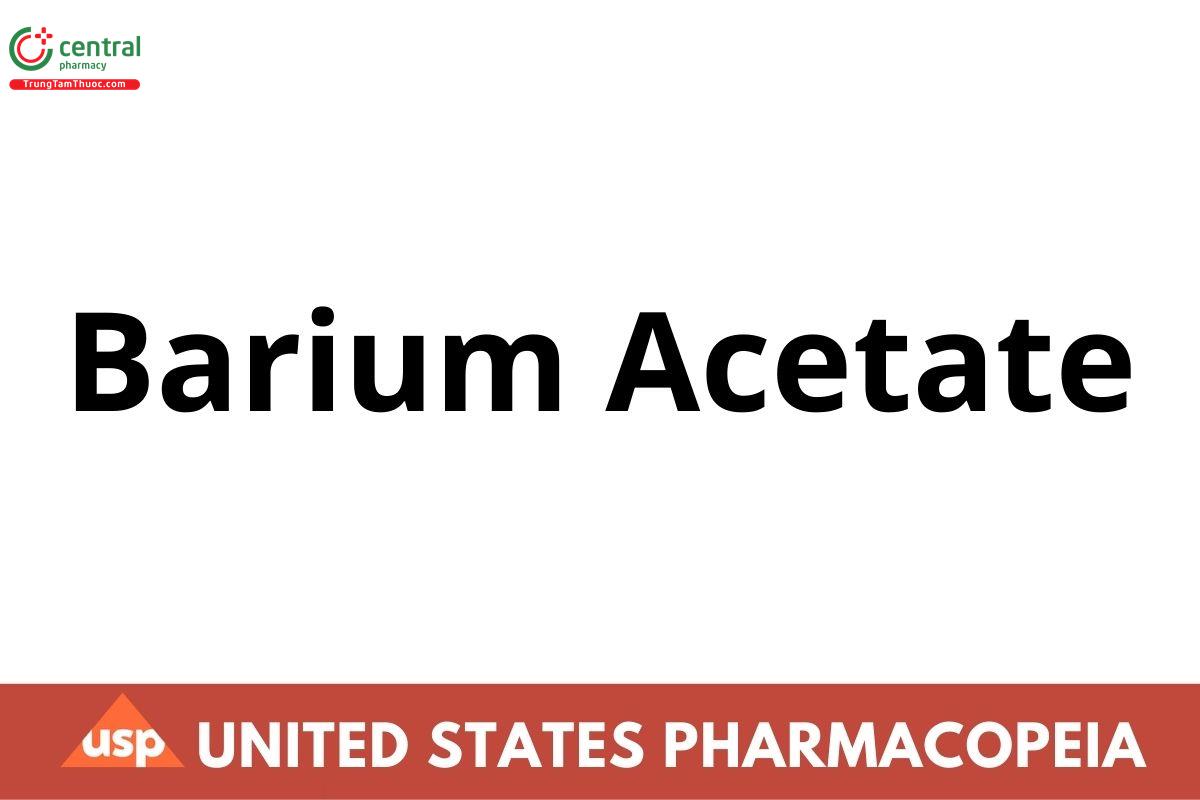 Barium Acetate