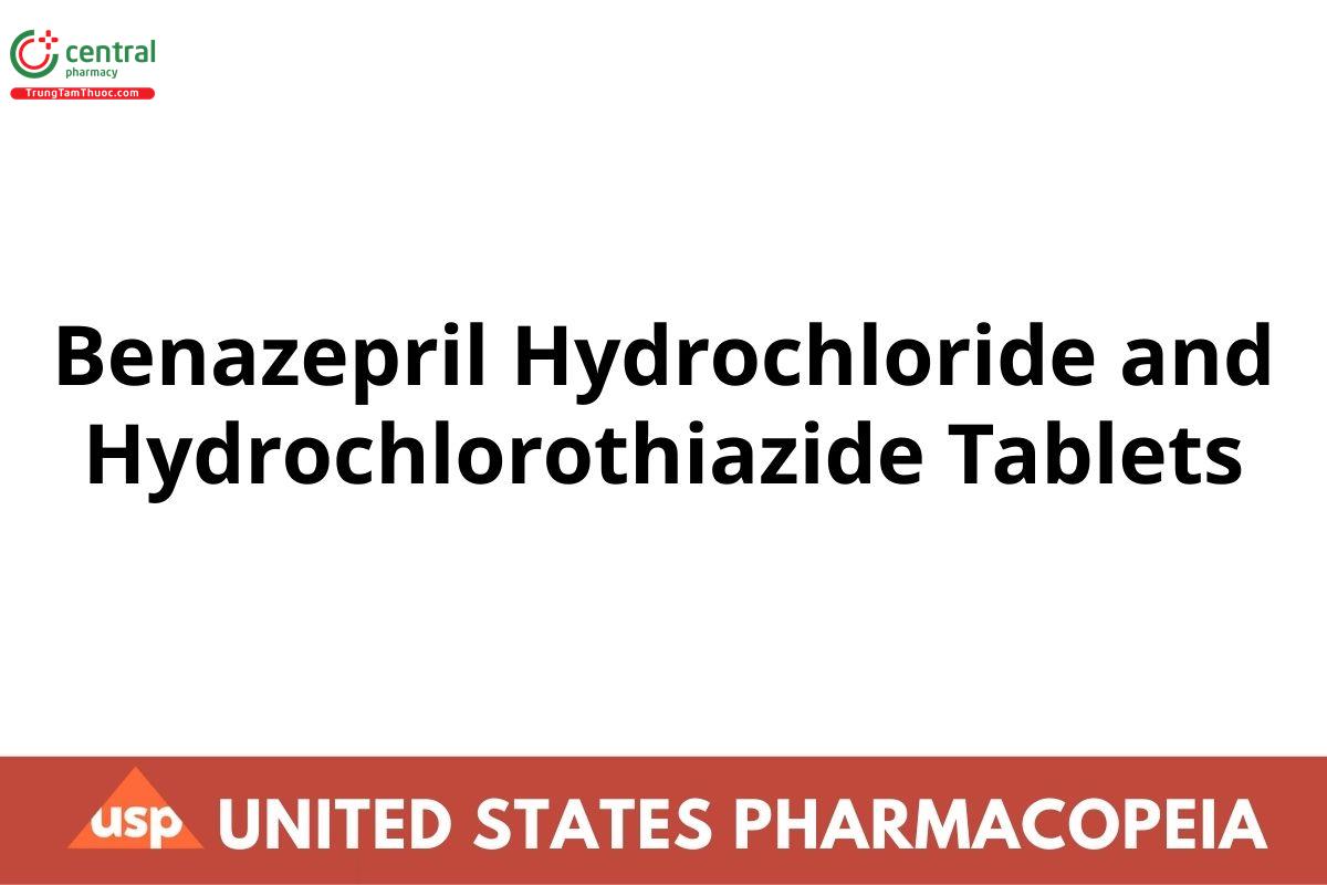 Benazepril Hydrochloride and Hydrochlorothiazide Tablets