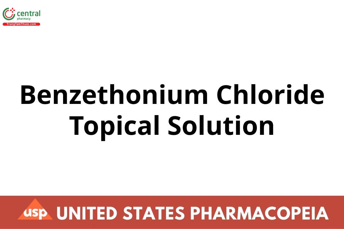 Benzethonium Chloride Topical Solution