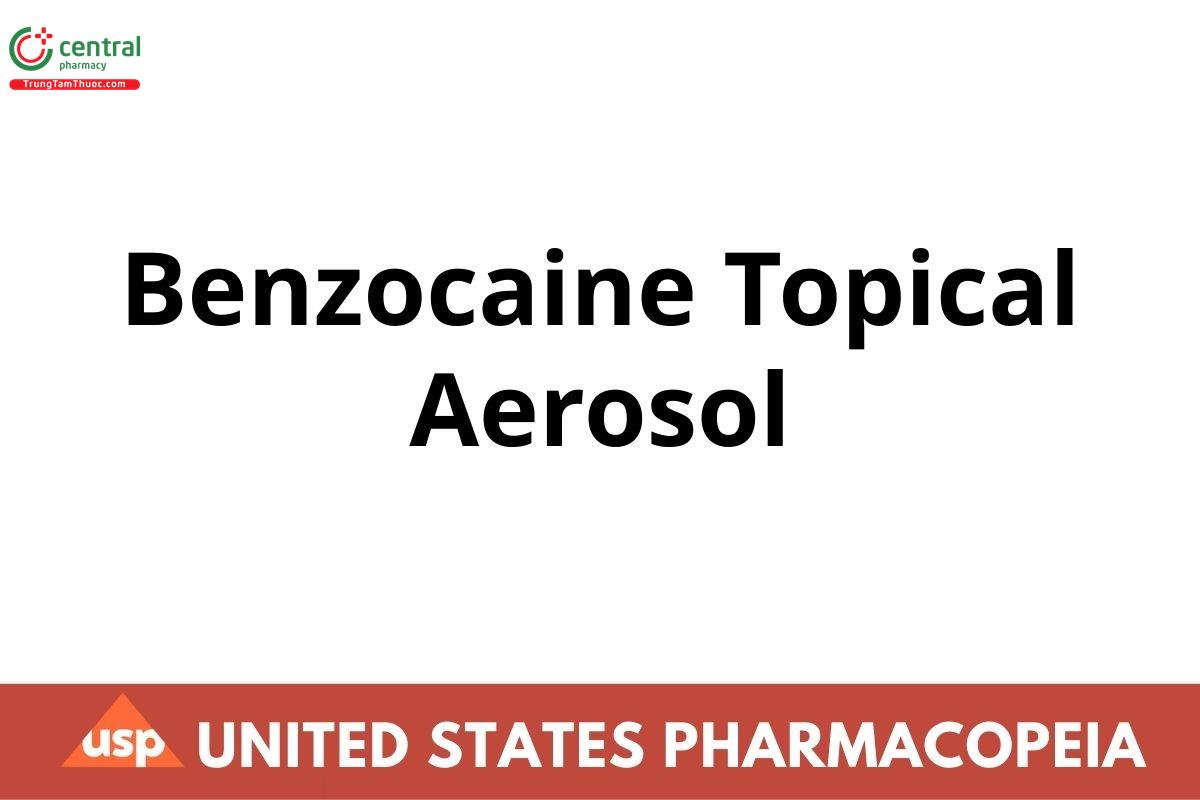 Benzocaine Topical Aerosol