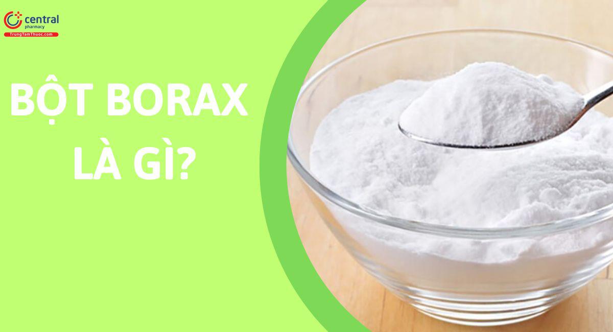 Borax (Sodium borate/ Hàn the)