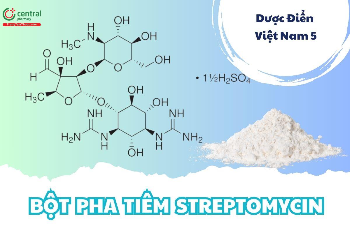 Bột pha tiêm Streptomycin