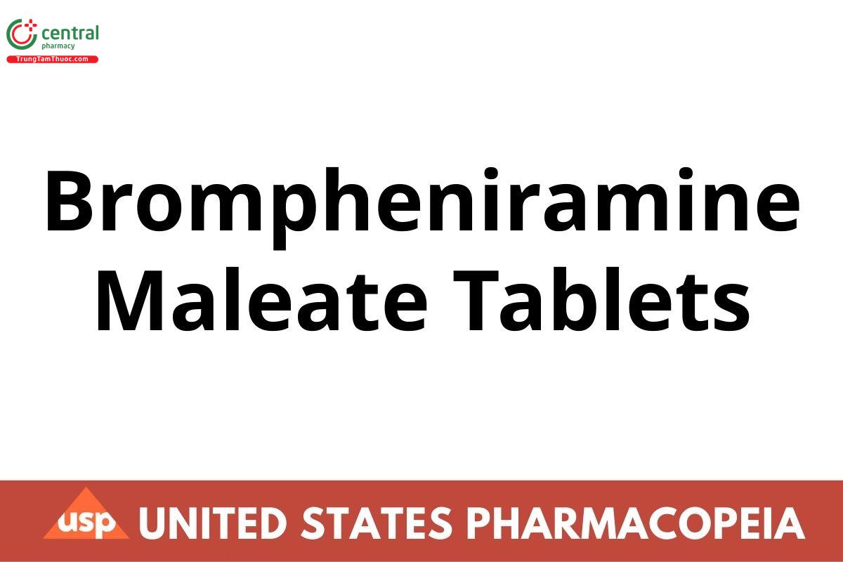 Brompheniramine Maleate Tablets