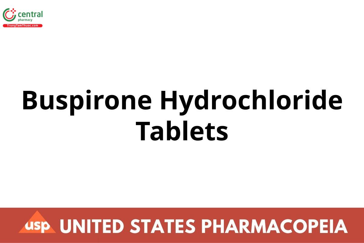 Buspirone Hydrochloride Tablets
