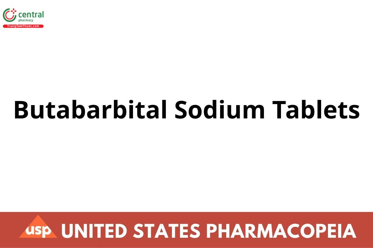 Butabarbital Sodium Tablets