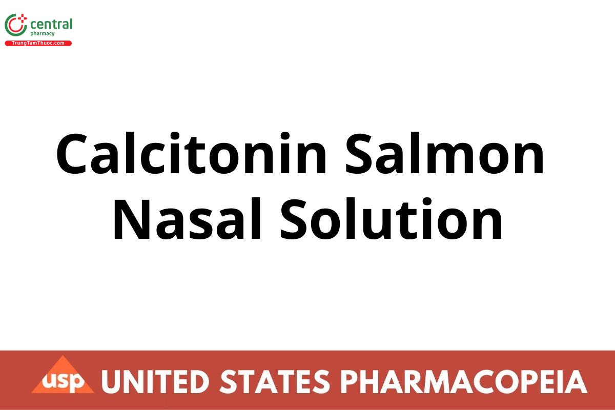 Calcitonin Salmon Nasal Solution