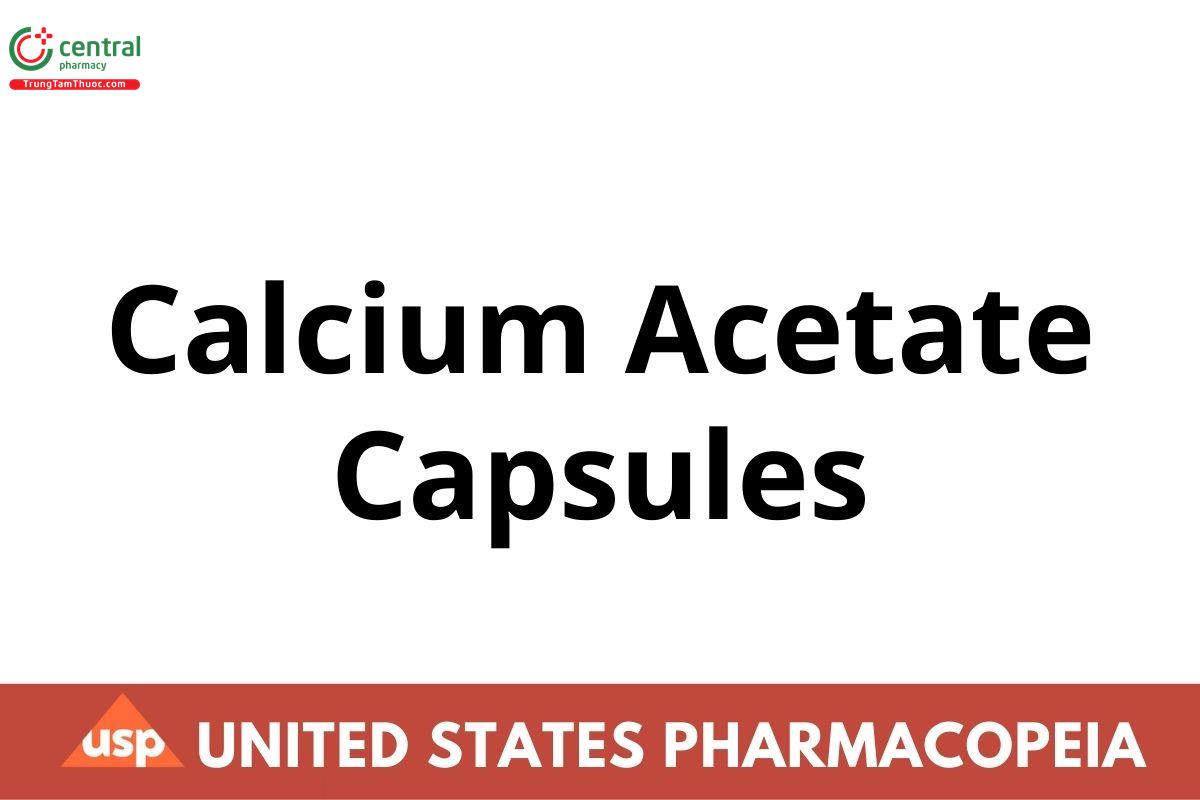 Calcium Acetate Capsules