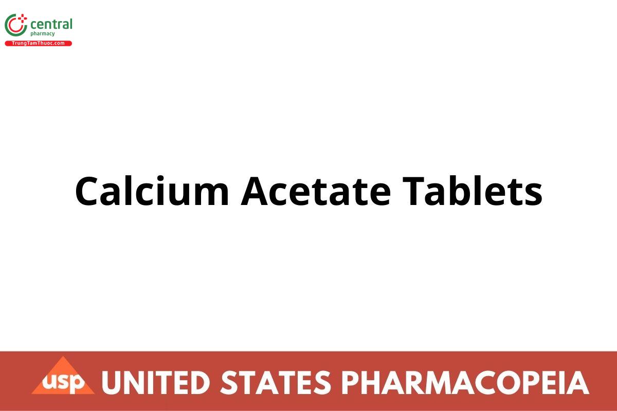 Calcium Acetate Tablets