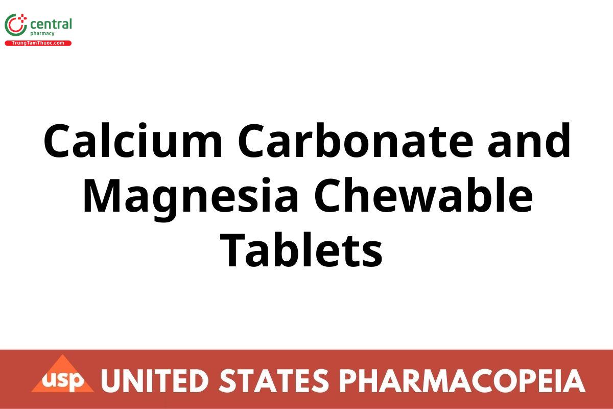 Calcium Carbonate and Magnesia Chewable Tablets 