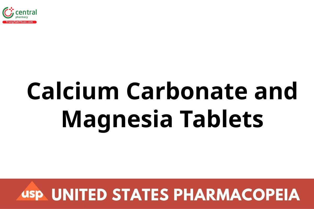 Calcium Carbonate and Magnesia Tablets