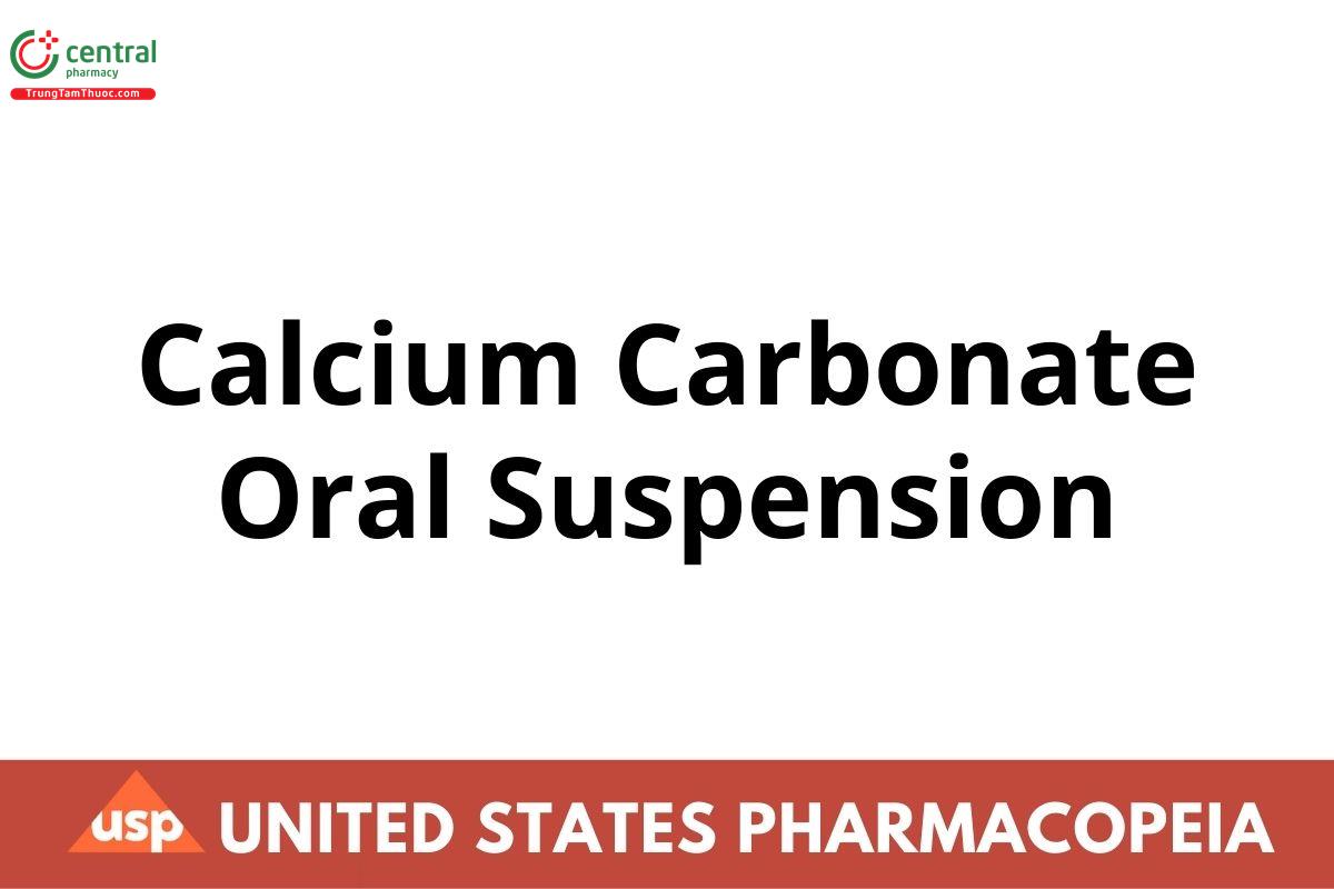 Calcium Carbonate Oral Suspension