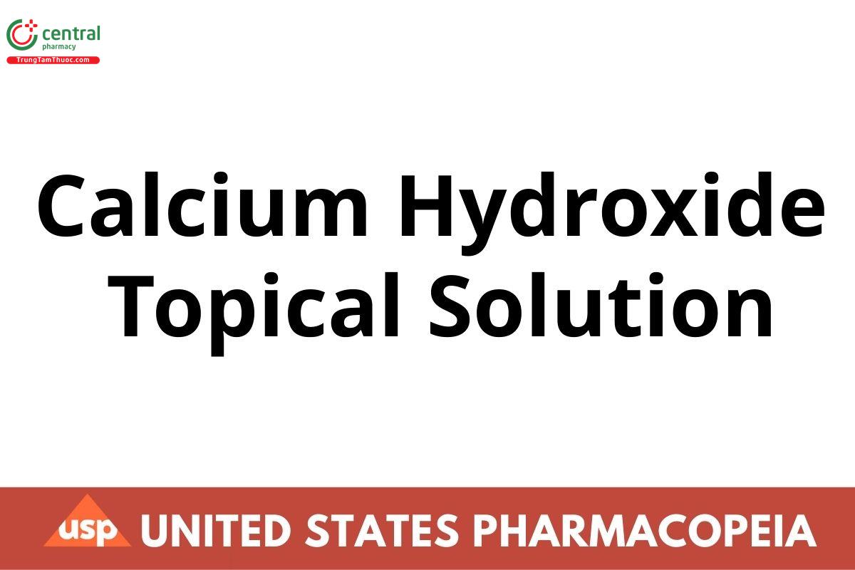 Calcium Hydroxide Topical Solution
