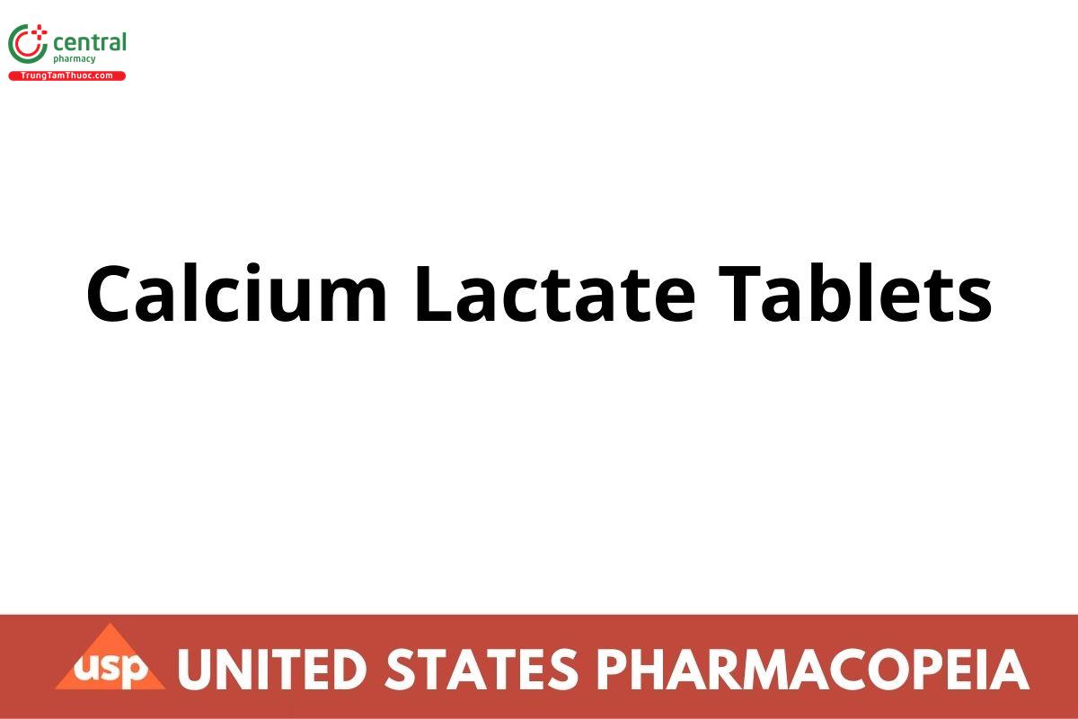 Calcium Lactate Tablets